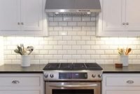 White Subway Tile Kitchen