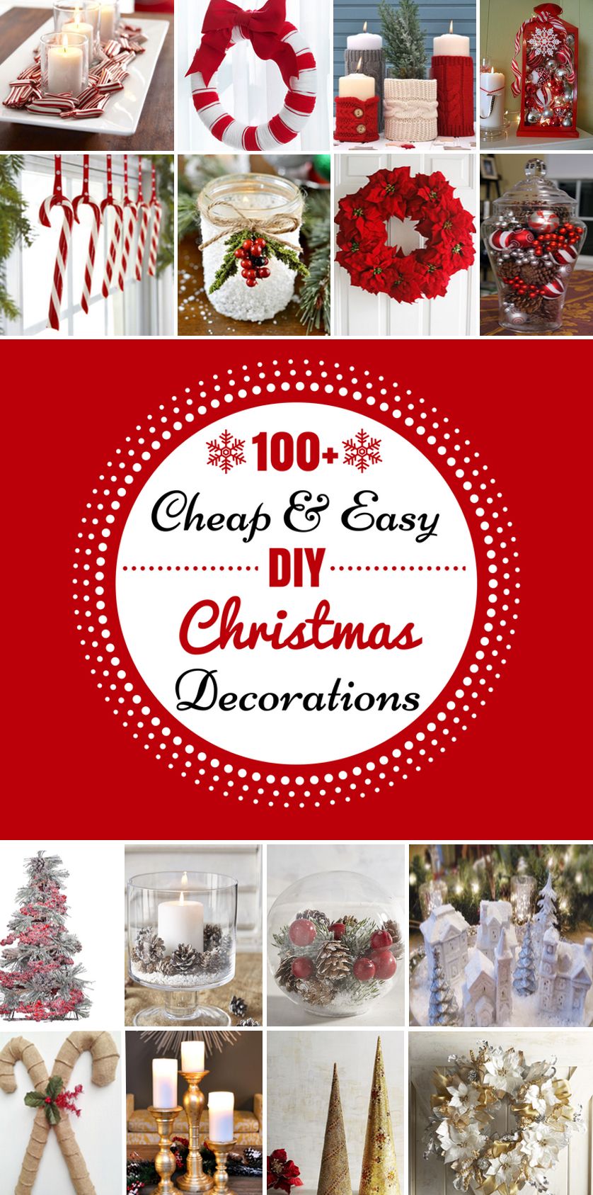 Cheap DIY Christmas Decorations