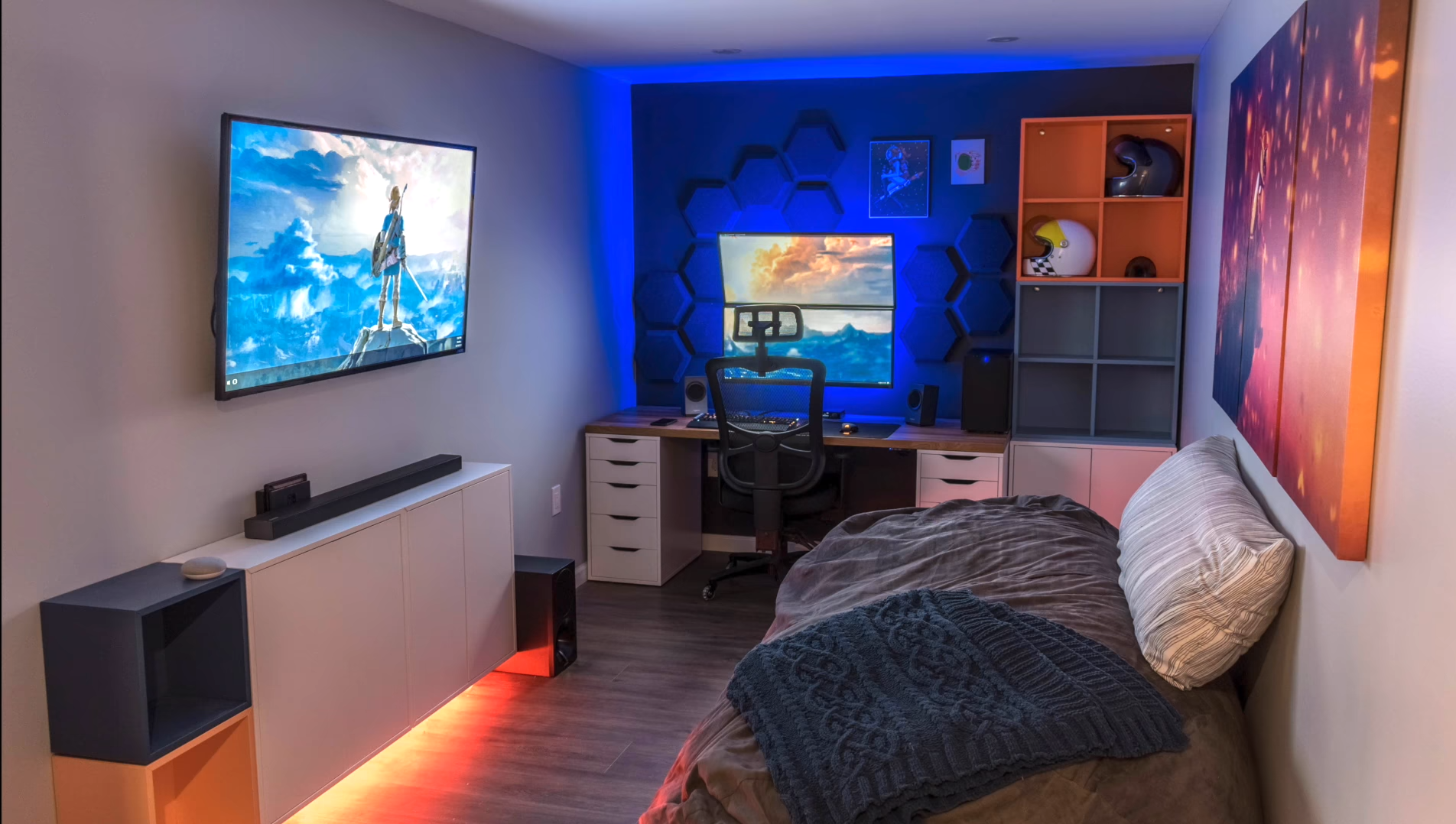 Bedroom Gaming Room