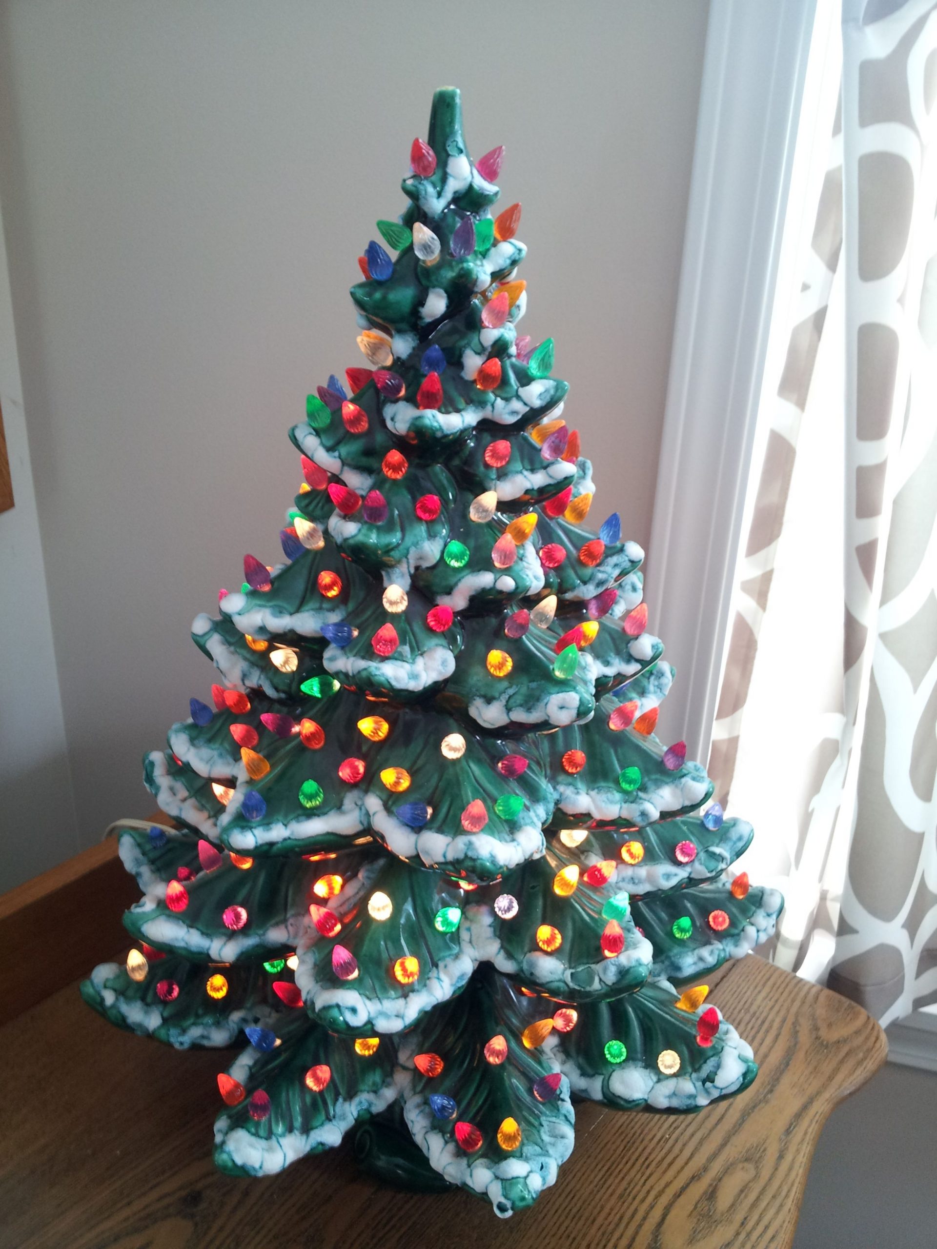 Ceramic Christmas Tree Lights