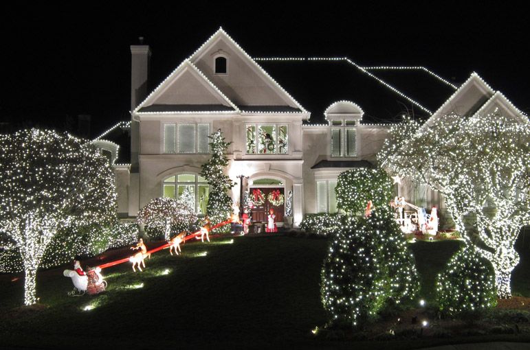 White Outdoor Christmas Lights