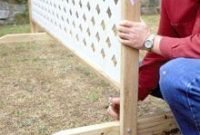 Freestanding Outdoor Privacy Screen