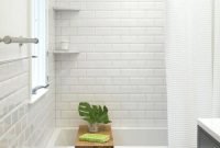 White Subway Tile Bathroom