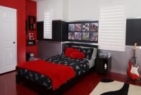 Red And Black Bedroom