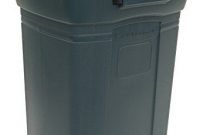 Outdoor Trash Can With Wheels