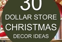 Dollar Store Christmas Decorations