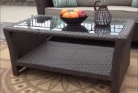Outdoor Wicker Coffee Table