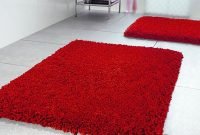 Red Bathroom Rugs