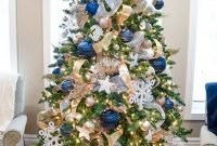 Navy Blue Christmas Decorations
