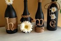 DIY Wine Bottle Decor
