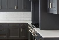 Dark Gray Kitchen Cabinets