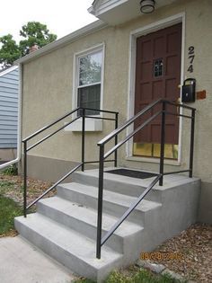 Metal Handrails For Outdoor Steps