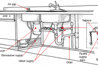 Kitchen Sink Plumbing Diagram
