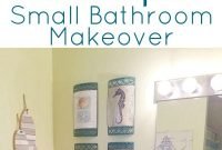 DIY Beach Bathroom Decor