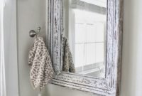 White Bathroom Mirror