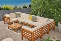 U Shaped Outdoor Sectional