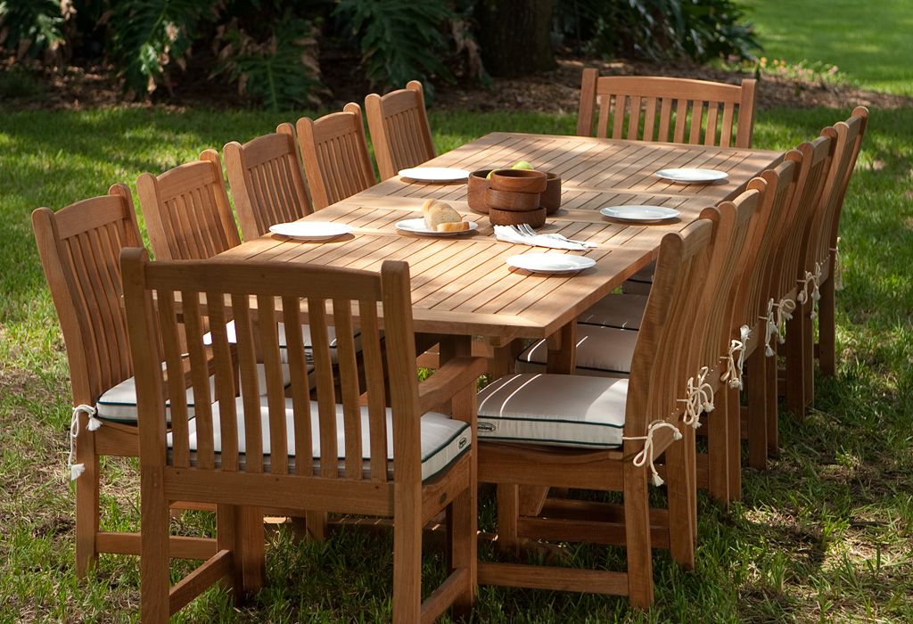 Teak Outdoor Dining Set