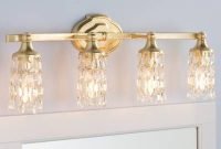 Gold Bathroom Light Fixtures