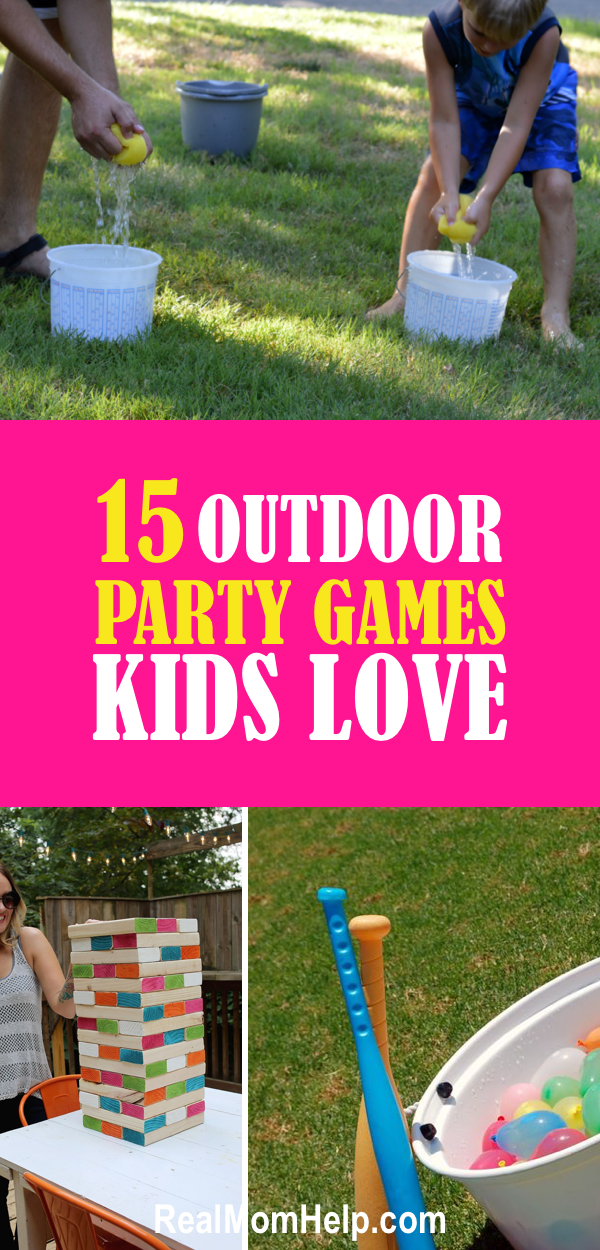 Outdoor Party Games For Kids