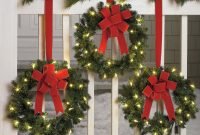 Pre Lit Outdoor Wreath