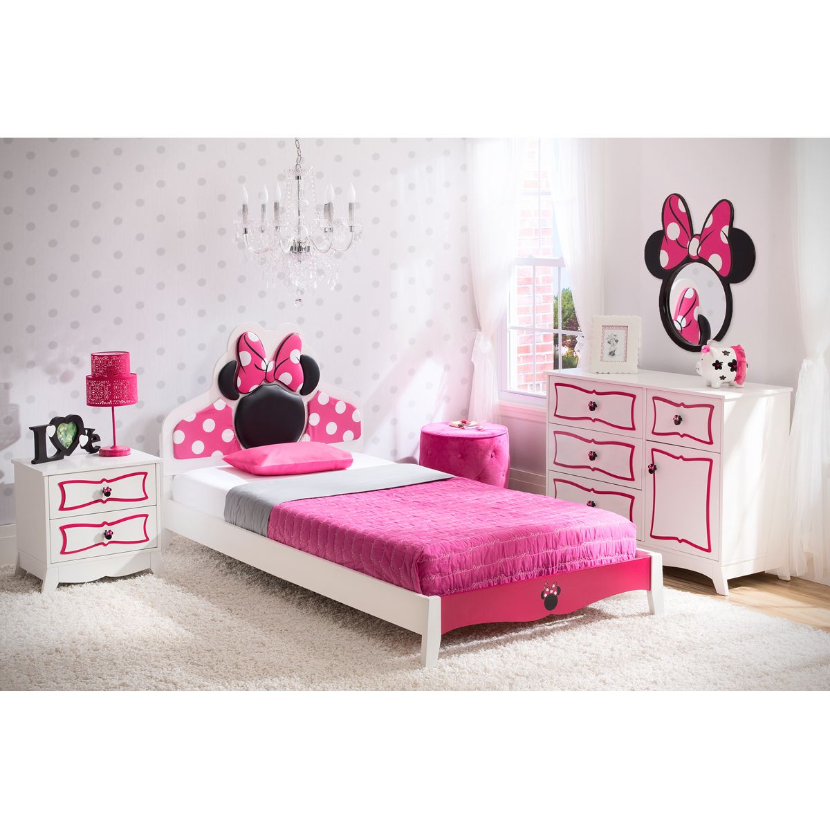 Minnie Mouse Bedroom Set