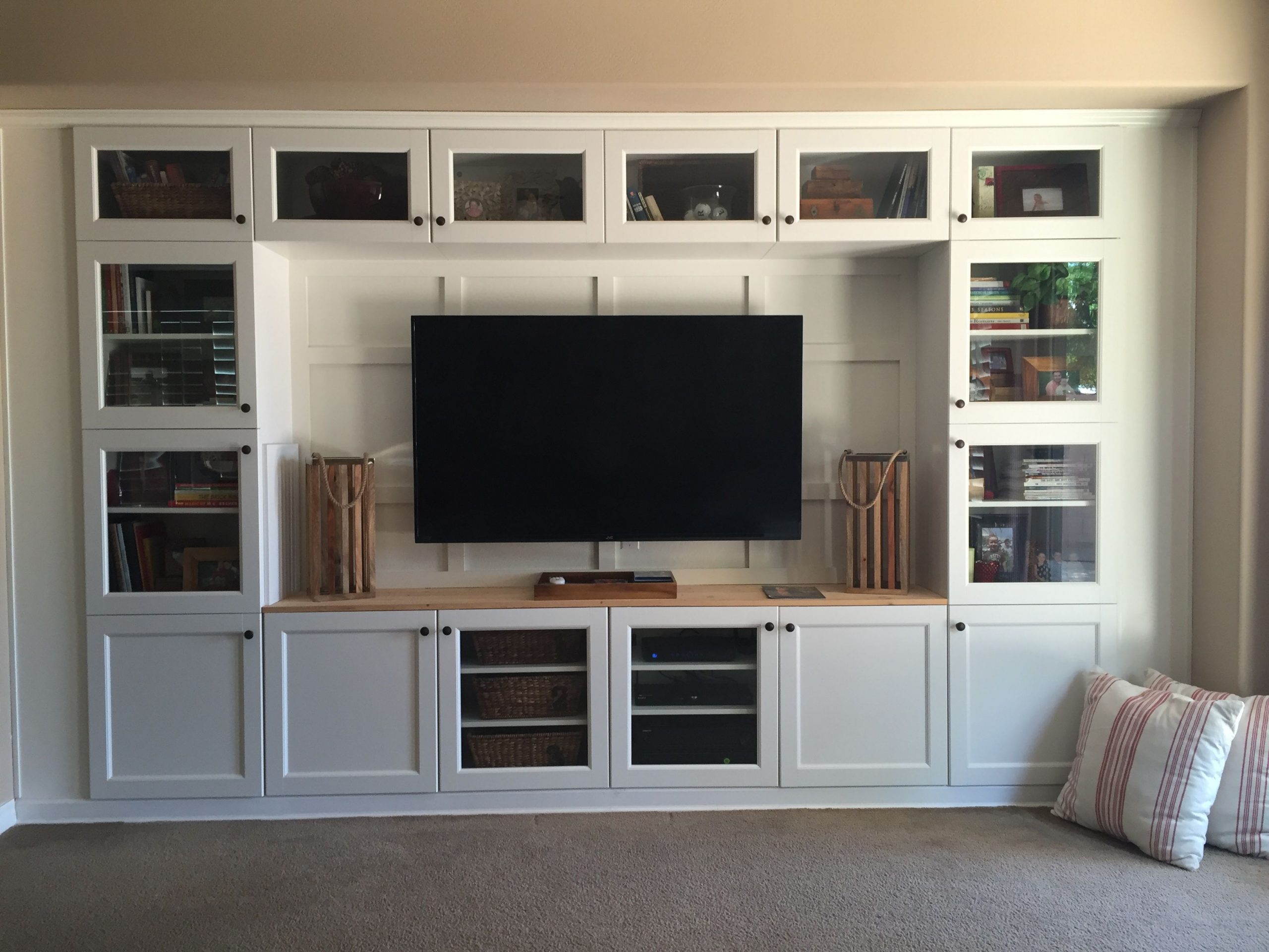 Built In Cabinets Living Room