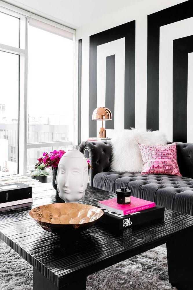Black And White Living Room Ideas
