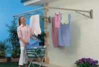 Outdoor Clothes Drying Rack