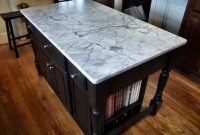 Marble Top Kitchen Island