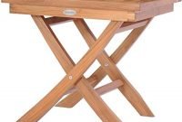 Folding Outdoor Side Table