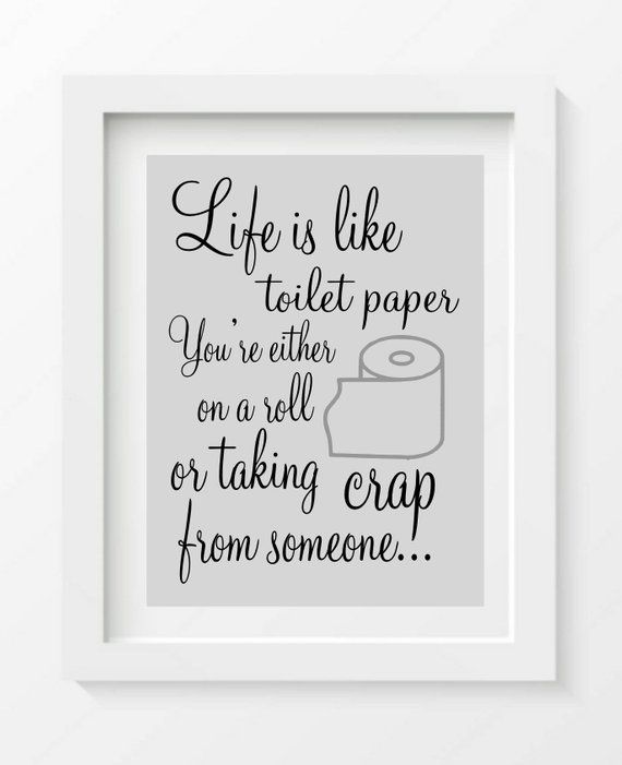 Funny Bathroom Quotes