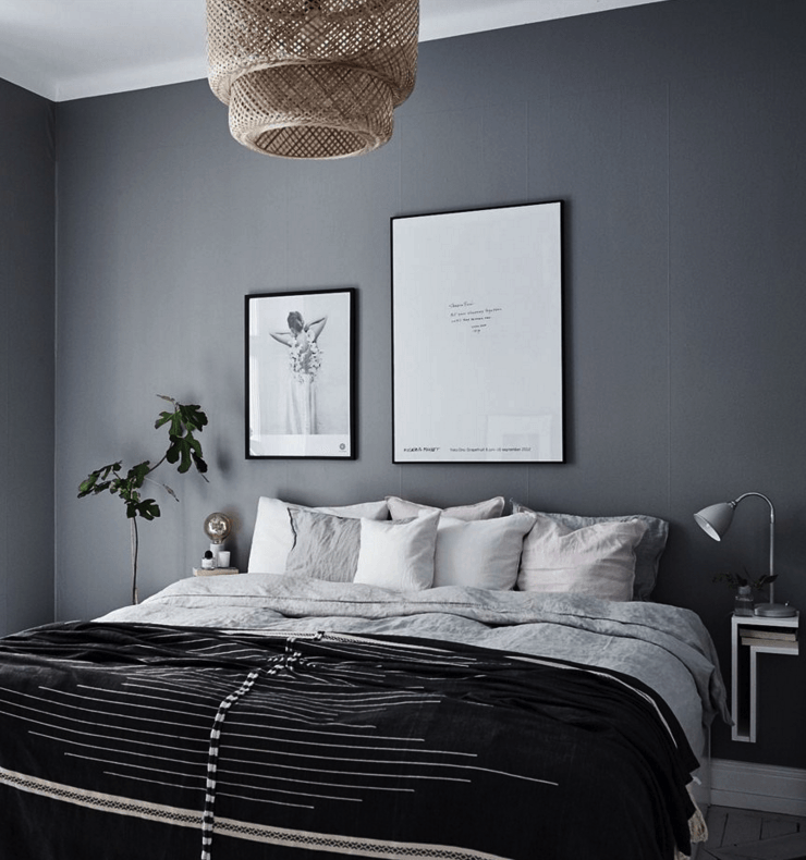 Gray Bedroom Walls