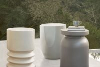 Ceramic Outdoor Side Table