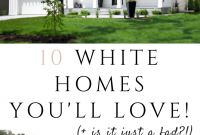 White Exterior House