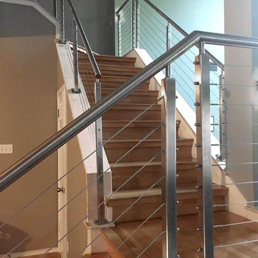 The Best Modern Steel Stair Railing Design Ideas